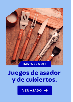 HASTA 60% OFF Juegos de asador y de cubiertos